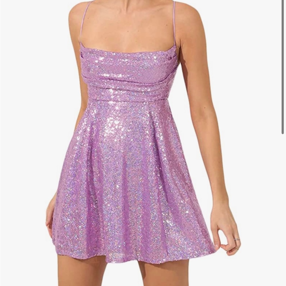 Eras Tour lavender purple dress